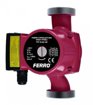 Pompe de recirculare FERRO 25-60-180